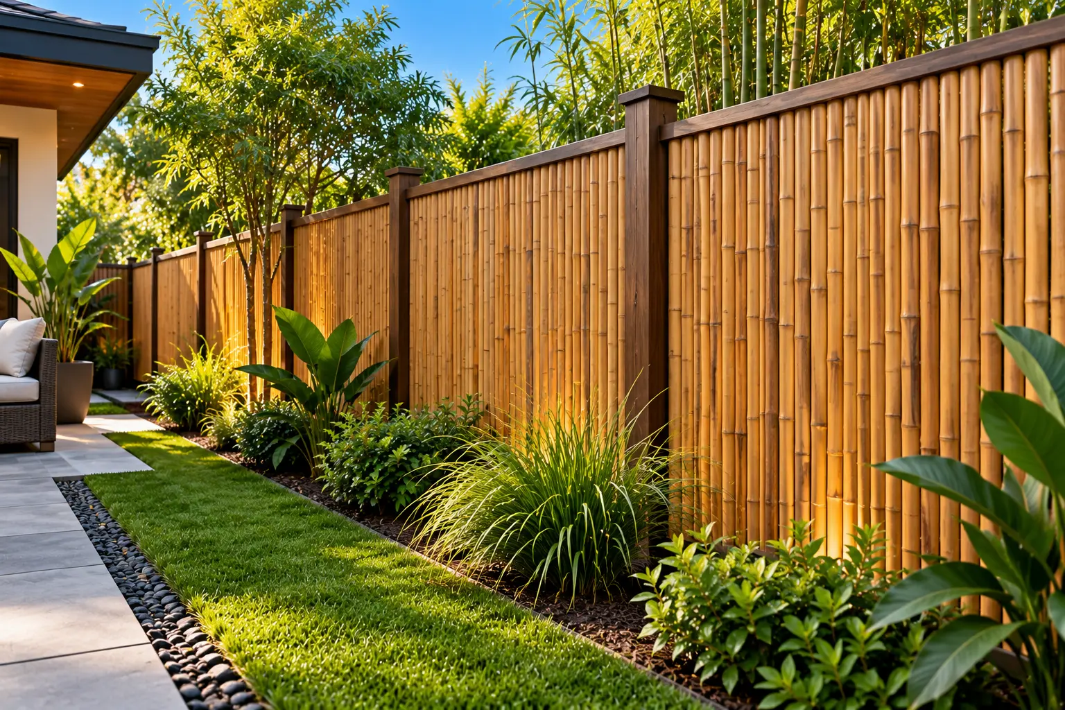 bamboo fencing
